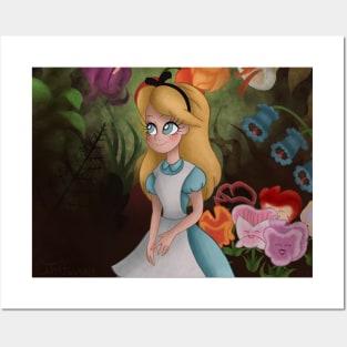 Alice in Wonderland Posters and Art